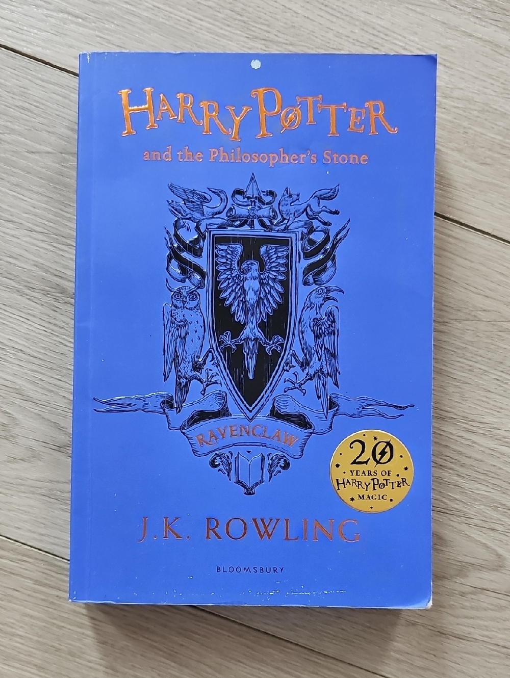 Harry‎ Potter 20th Anniversary Ravenclaw Philosophers Stone Paperback Novel